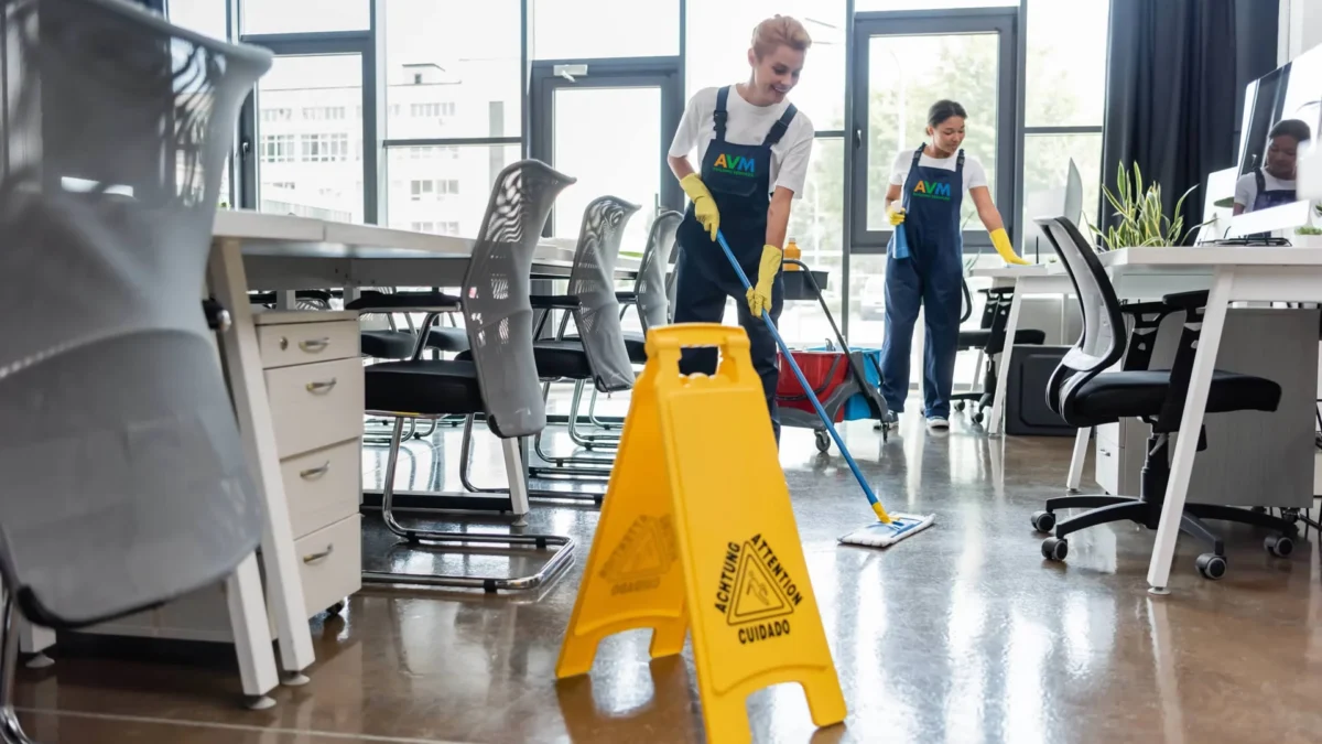 avm building services commercial cleaning